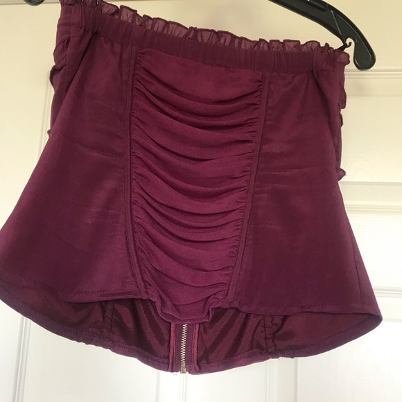 EUC bebe Strapless Top Size Small - Picture 6 of 8